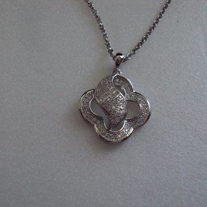 Sterling silver necklace POS114